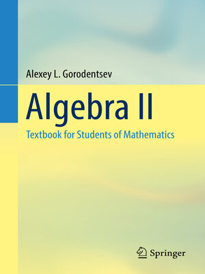 cover image of Algebra II